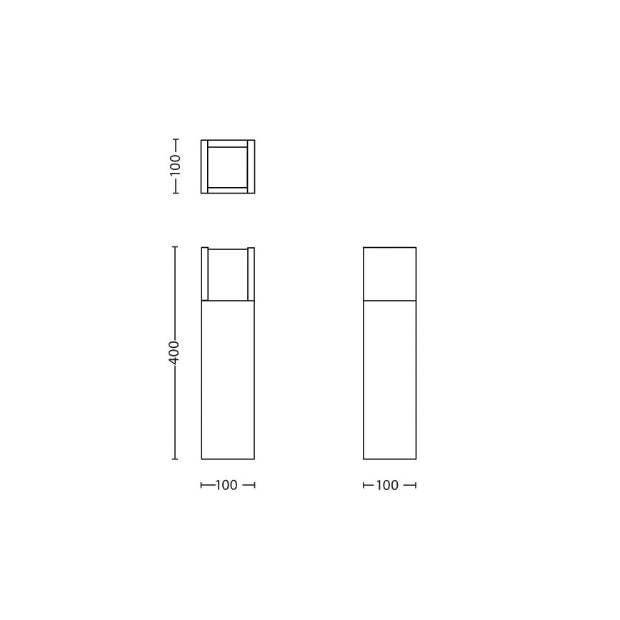 Philips - Lámpara LED de exterior LED/6W/230V 4000K IP44