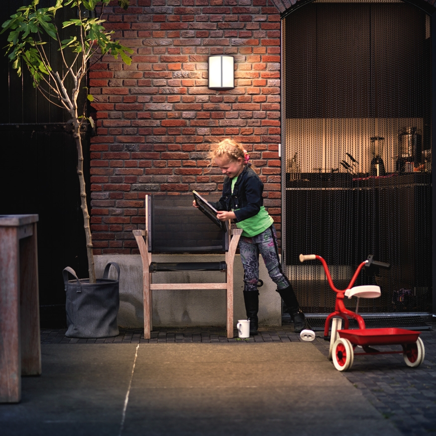 Philips - Aplique de pared LED para exterior LED/6W IP44