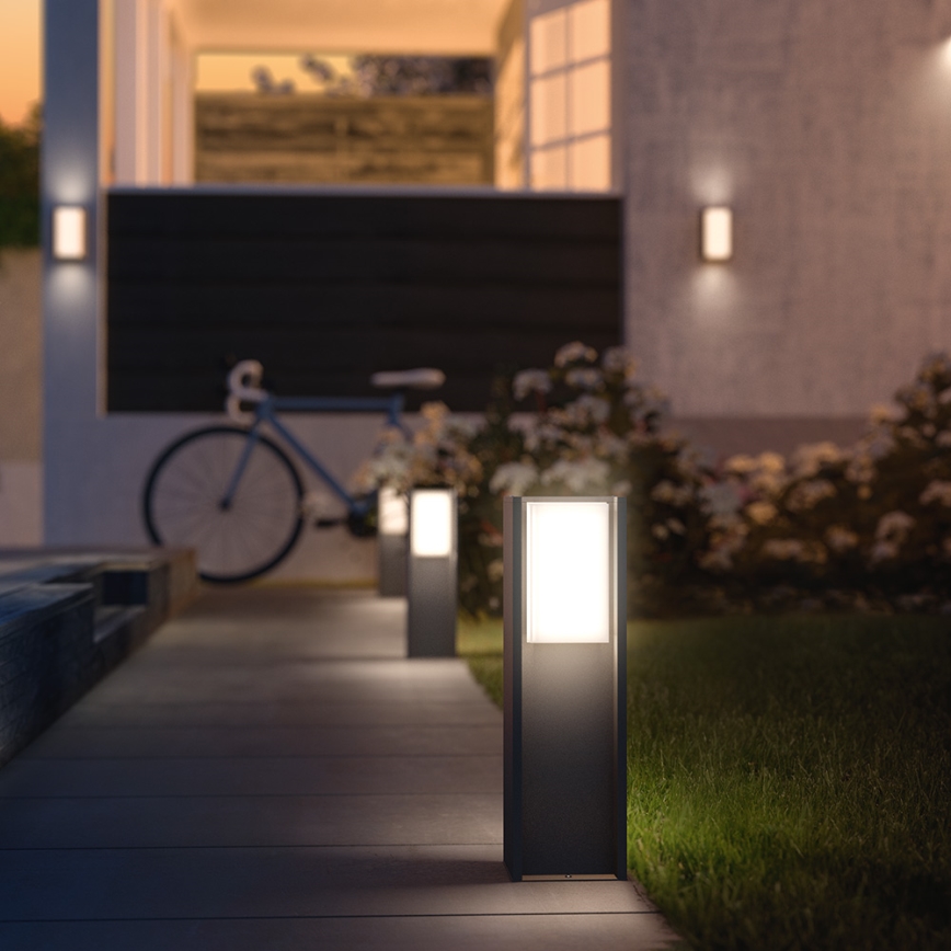 Philips 16473/93/P0 - Lámpara LED regulable exterior HUE TURACO 1xE27/9,5W/230V