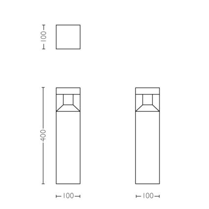 Philips - LED Lámpara exterior LED/8W/230V IP44