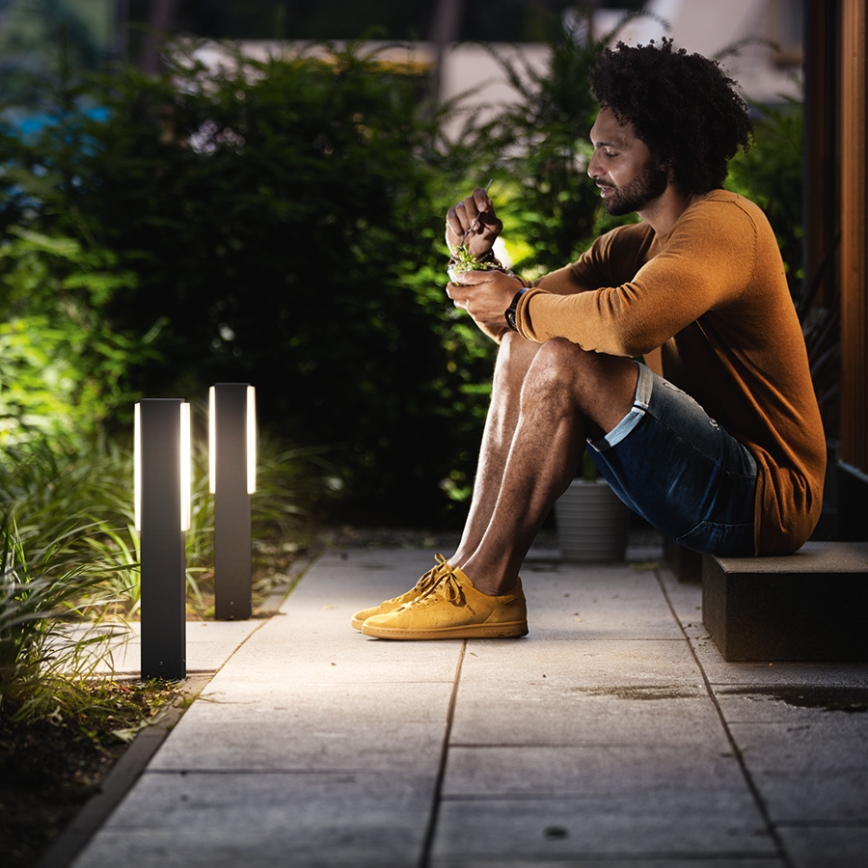Philips 16488/93/P0 - Baliza exterior MYGARDEN STRATOSPHERE 2xLED/4,5W