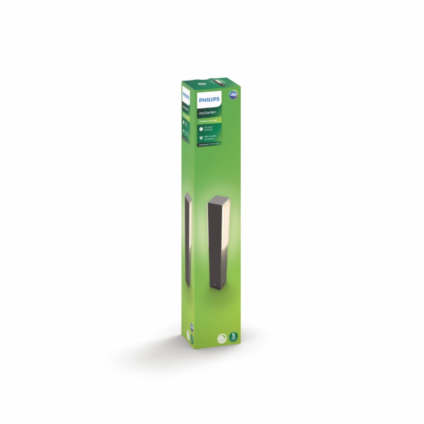 Philips - Lámpara de columna para exteriores 2xLED/4,5W IP44