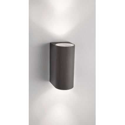 Philips 17102/86/16 - Aplique exterior MYGARDEN NIGHTINGALE 2xGU10/35W