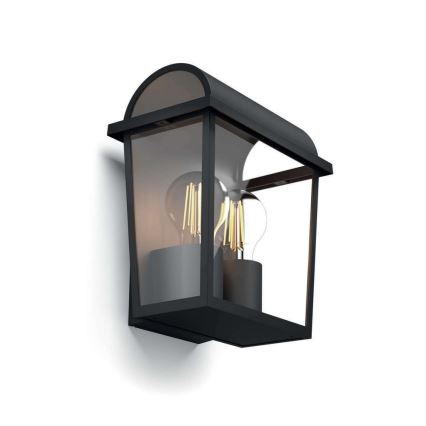 Philips - Aplique de exterior 2xE27/42W/230V IP44