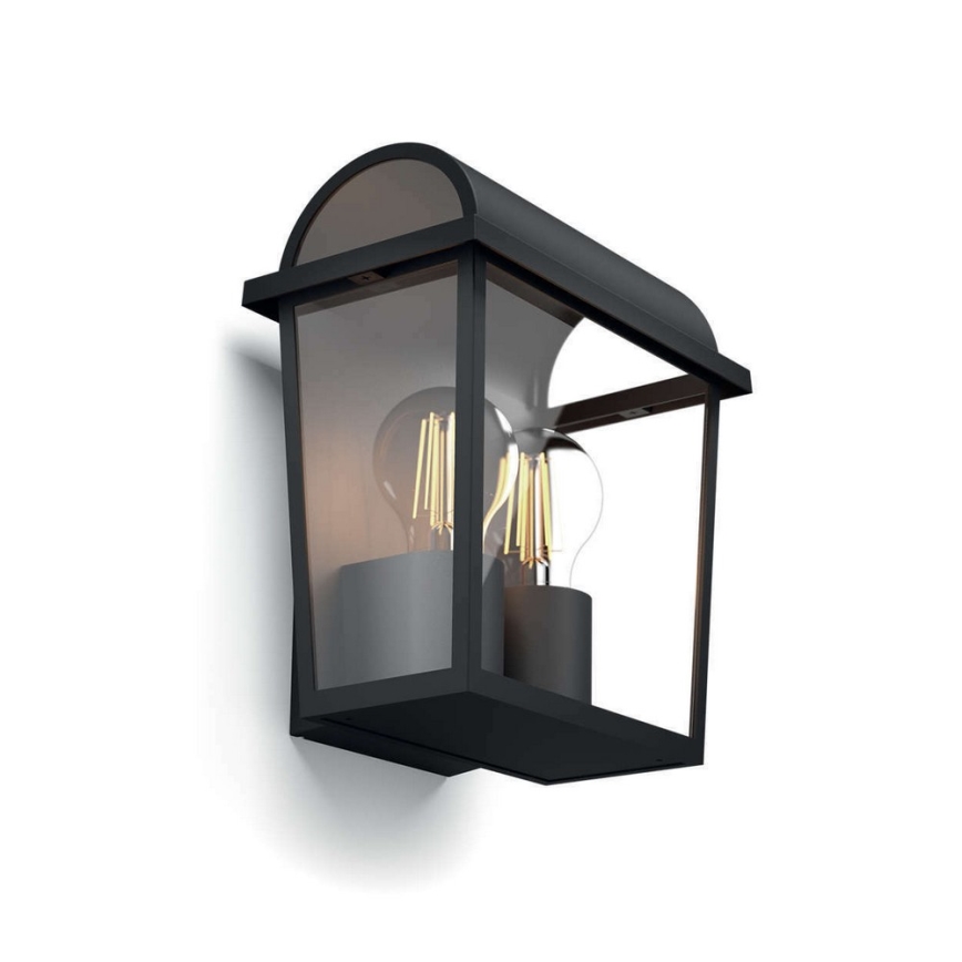 Philips - Aplique de exterior 2xE27/42W/230V IP44