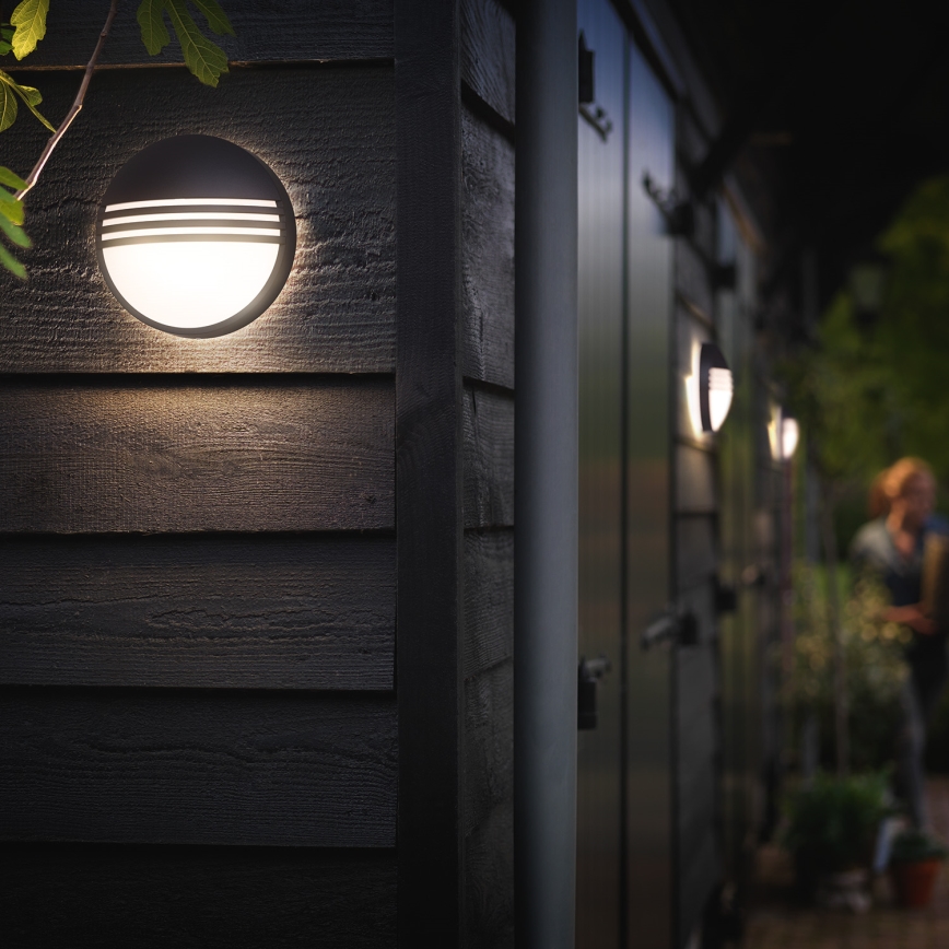 Philips - Aplique exterior 1xLED/6W/230V IP44
