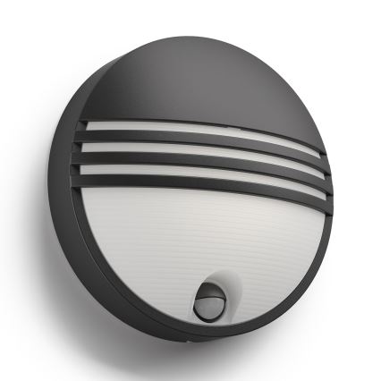 Philips - Aplique LED de exterior con sensor LED/6W/230V IP44