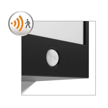 Philips - Luminaria LED exterior con sensor LED/3,5W IP44