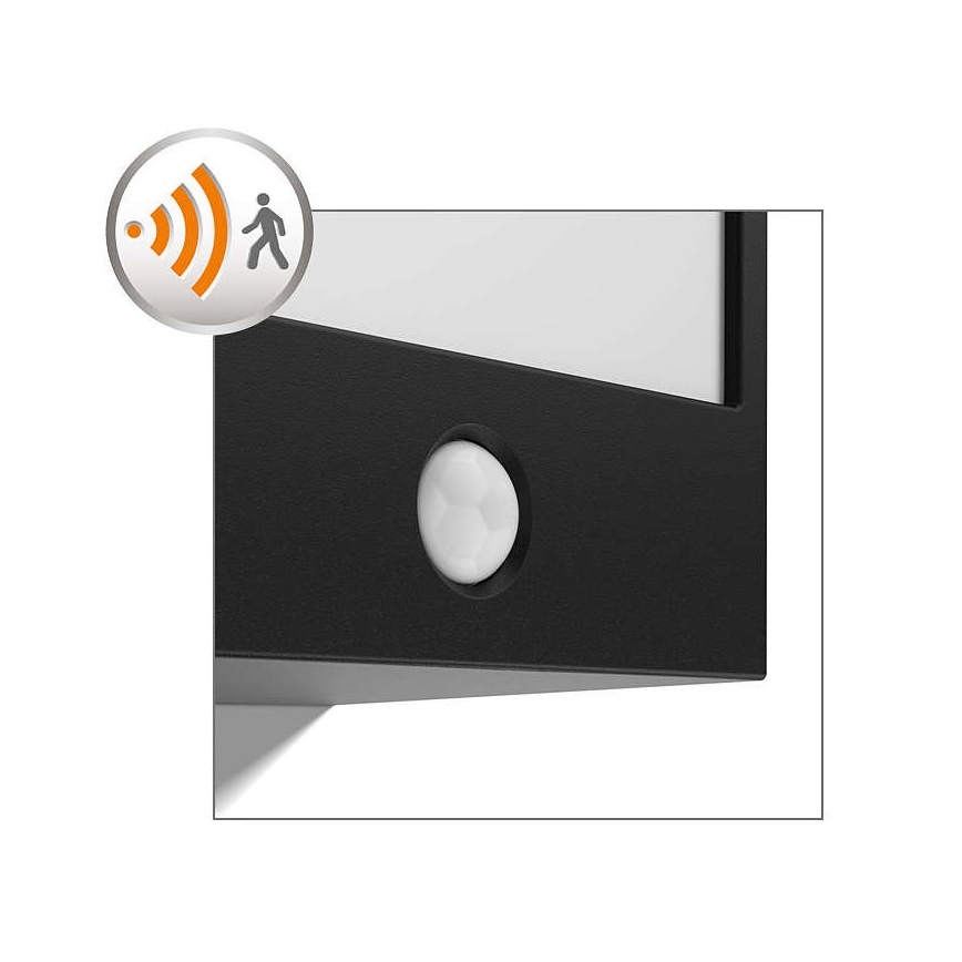 Philips - Luminaria LED exterior con sensor LED/3,5W IP44