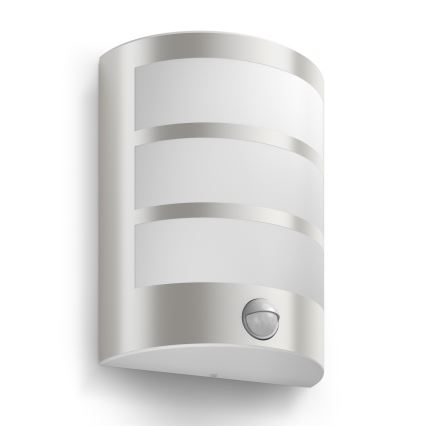 Philips - Luminaria exterior con sensor LED/6W/230V IP44