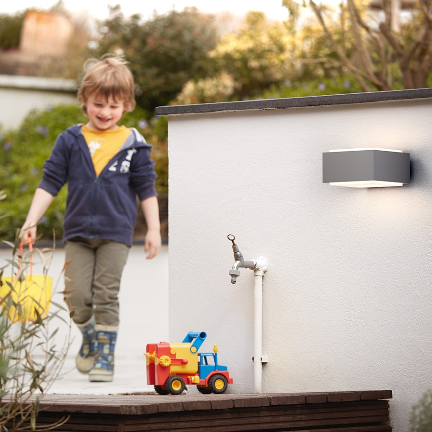 Philips - Aplique exterior E27/42W/230V IP44
