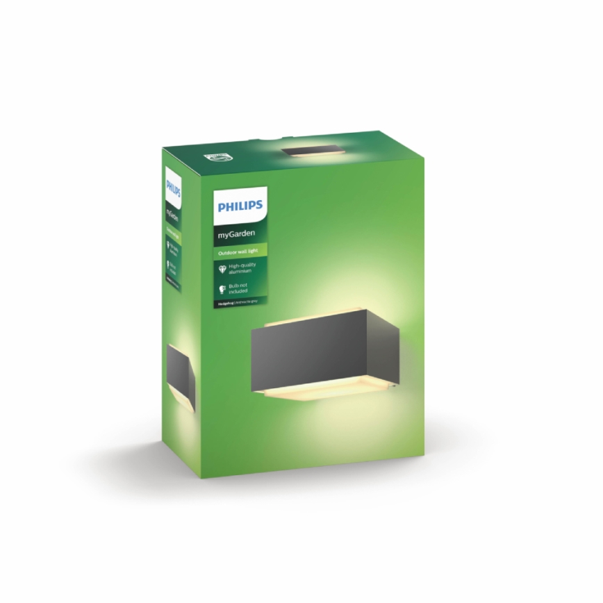 Philips - Aplique exterior 1xE27/42W/230V IP44