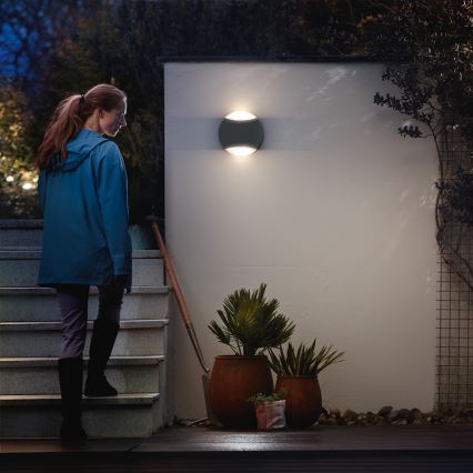 Philips - Aplique exterior 2xGU10/5W
