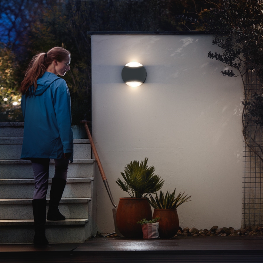 Philips - Aplique exterior 2xGU10/5W