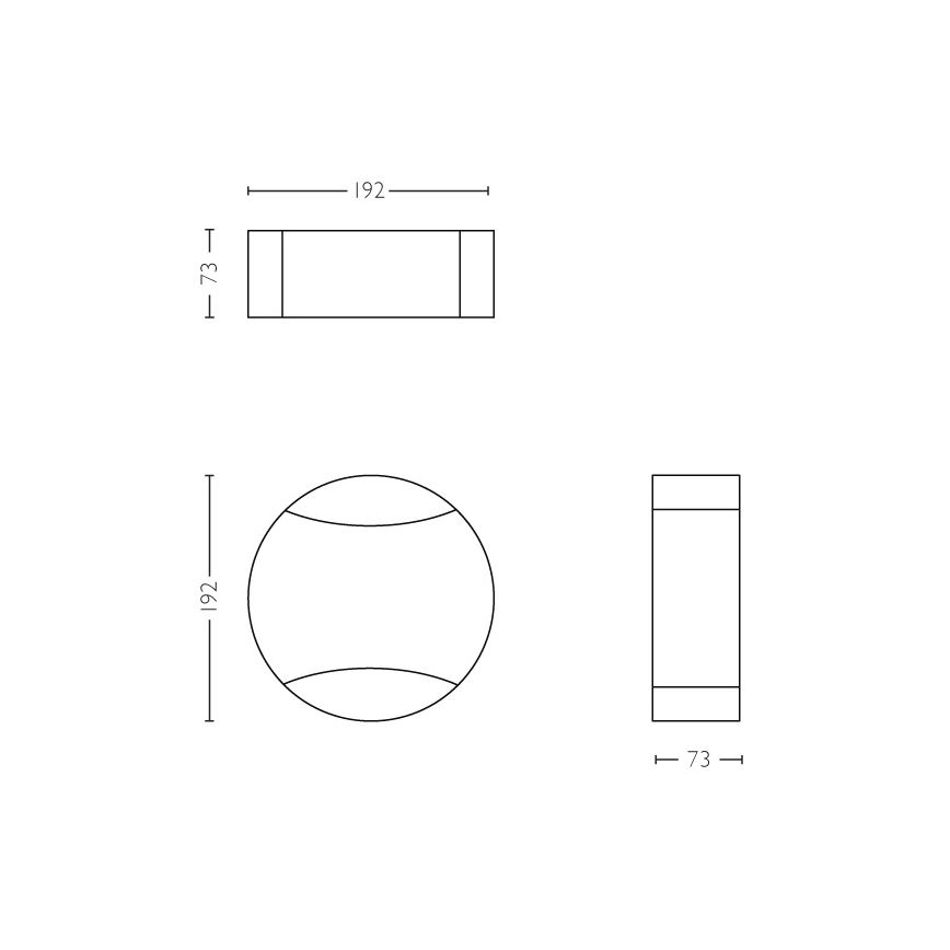Philips - Aplique exterior 2xGU10/5W