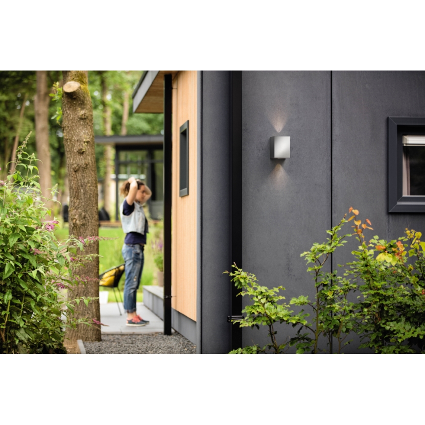 Philips 17358/47/P0 - Aplique LED exterior MYGARDEN CISTUS 2xLED/4,5W/230V IP44