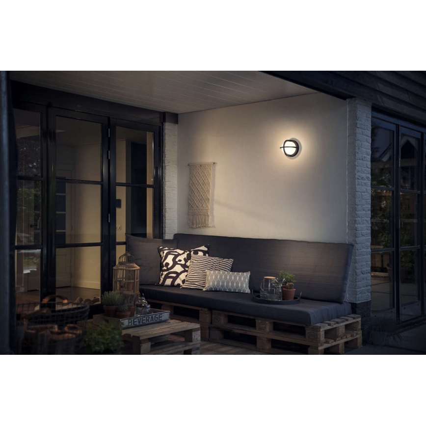 Philips - Aplique exterior 1xE27/42W/230V