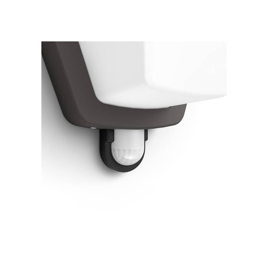 Philips 1738493PN - Aplique de exterior con sensor KISKADEE 1xE27/42W/230V IP44
