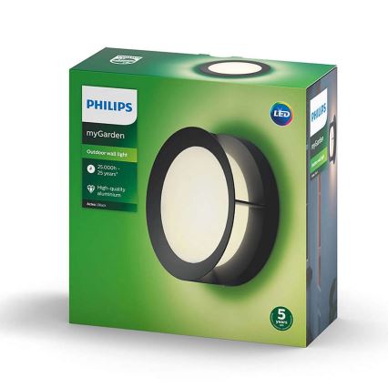 Philips - LED Lámpara exterior LED/12W/230V IP44