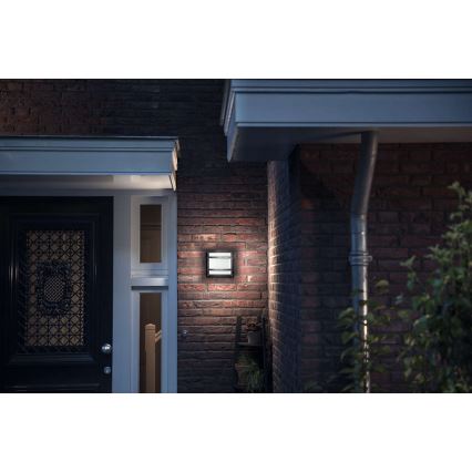 Philips - Aplique LED de exterior LED/12W IP44