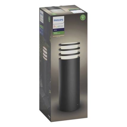 Philips - Lámpara LED regulable exterior Hue LUCCA 1xE27/9,5W/230V IP44