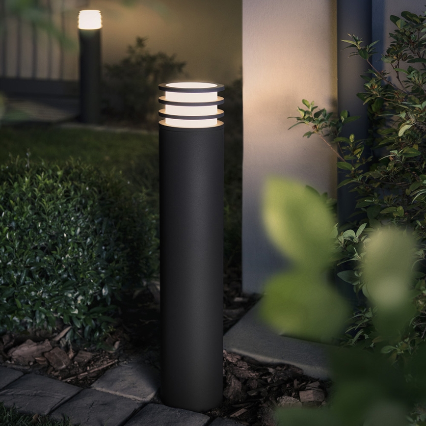 Philips 17403/93/P0 - Lámpara LED regulable exterior HUE LUCCA 1xE27/9,5W/230V