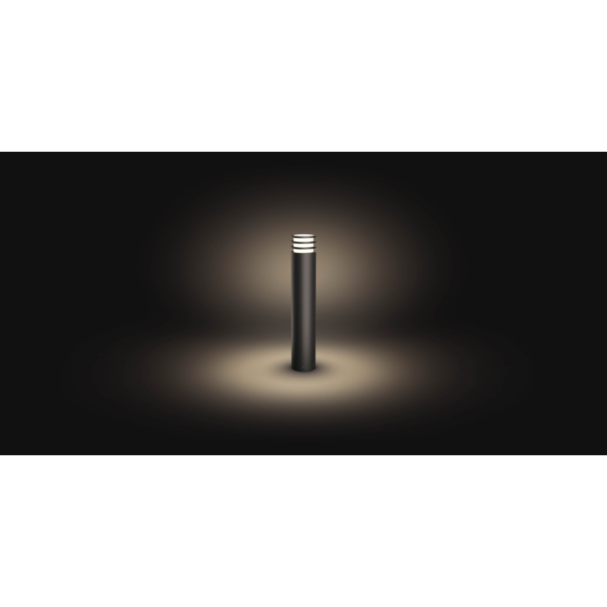 Philips - Lámpara LED regulable de exterior Hue LUCCA 1xE27/9,5W/230V IP44