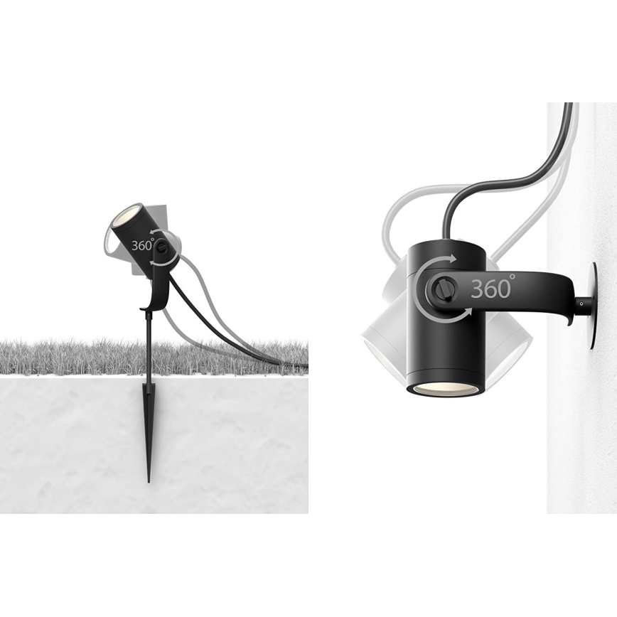 Philips - SET de 3 focos LED Hue LILY 3xLED/8W/230V IP65