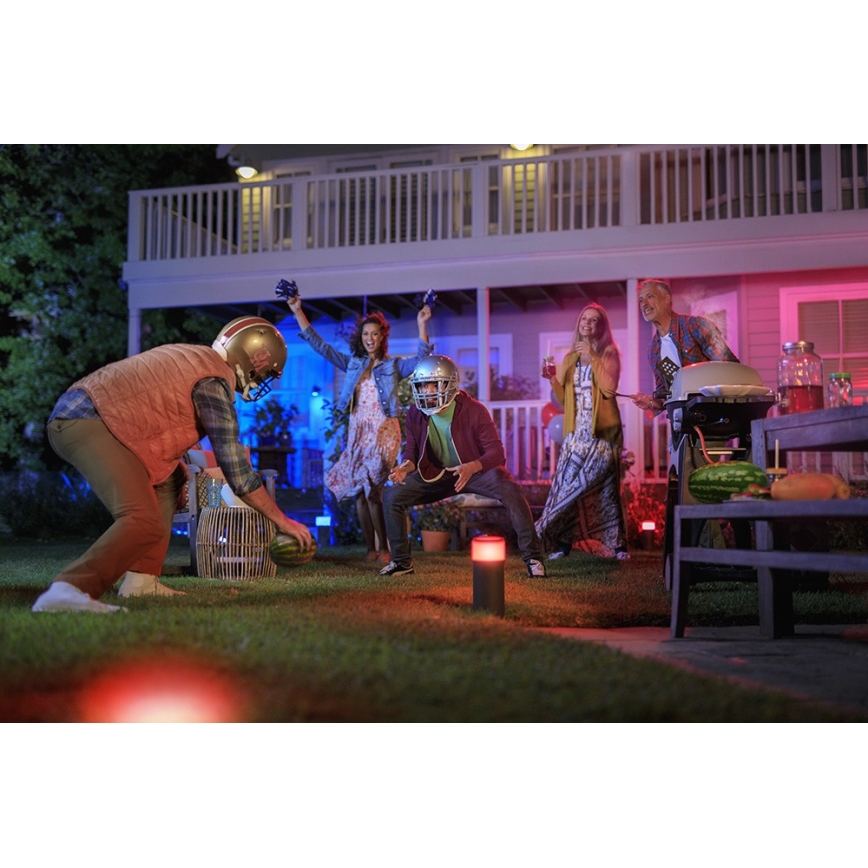 Philips 17420/30/P7 - LED RGB Lámpara exterior HUE CALLA LED-RGB/8W/230V IP65
