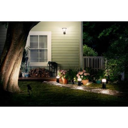 Philips 17420/30/P7 - LED RGB Lámpara exterior HUE CALLA LED-RGB/8W/230V IP65