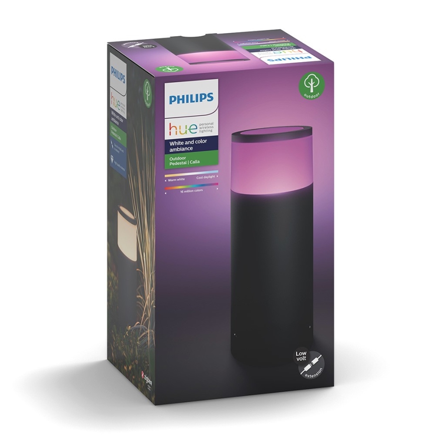 Philips - Lámpara de exterior LED RGB Hue CALLA LED-RGB/8W/230V IP66