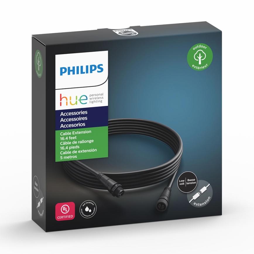 Philips - Cable de extensión para exteriores para Hue CALLA y Hue LILY