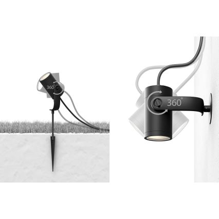Philips - Foco exterior LED RGB Hue LILY LED/8W/230V IP65
