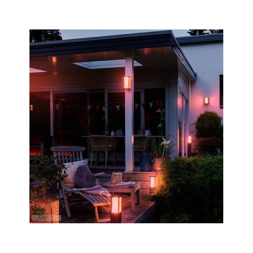 Philips - Lámpara LED RGB exterior HUE IMPRESS LED/16W/230V IP44