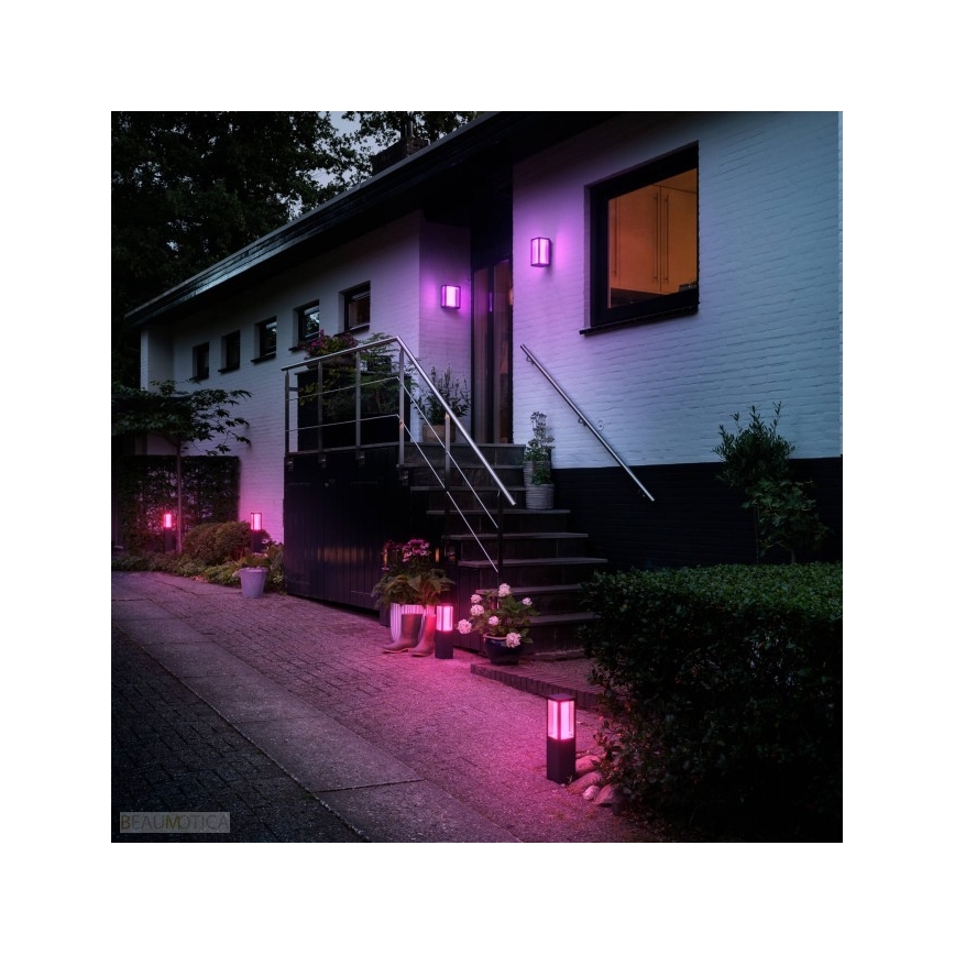 Philips - Lámpara LED RGB exterior HUE IMPRESS LED/16W/230V IP44