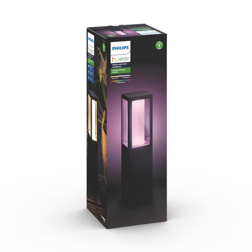 Philips - Lámpara LED RGB exterior HUE IMPRESS LED/16W/230V IP44