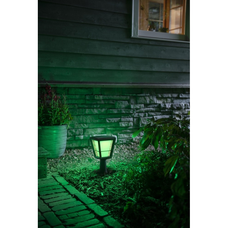 Philips - Lámpara LED RGBW regulable para exteriores Hue ECONIC LED/15W/230V IP44