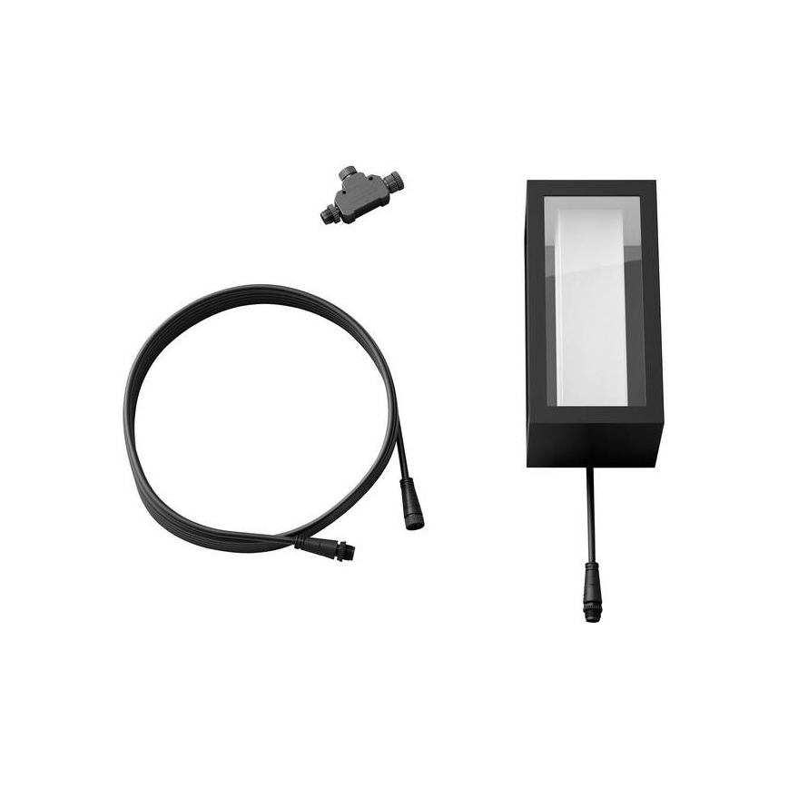 Philips - Aplique LED RGBW regulable para exteriores Hue IMPRESS 2xLED/8W/24V 2000-6500K IP44