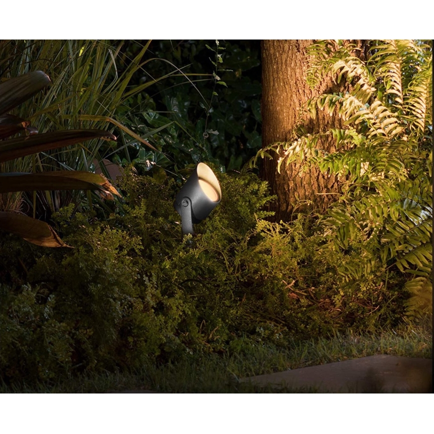 Philips - Lámpara exterior regulable LED RGB Hue LILY LED/15W/230V IP65