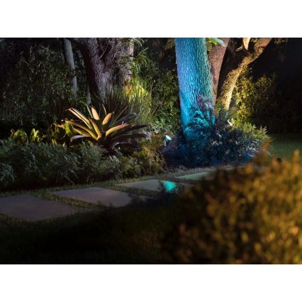 Philips - Lámpara LED RGB para exteriores Hue LILY LED/15W/230V IP65