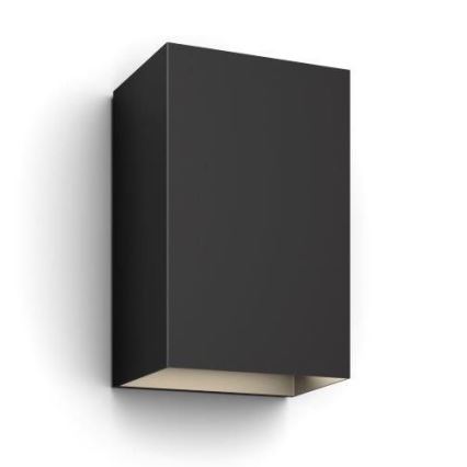 Philips - LED RGBW Aplique de exterior regulable Hue RESONATE 2xLED/8W/230V 2000-6500K IP44