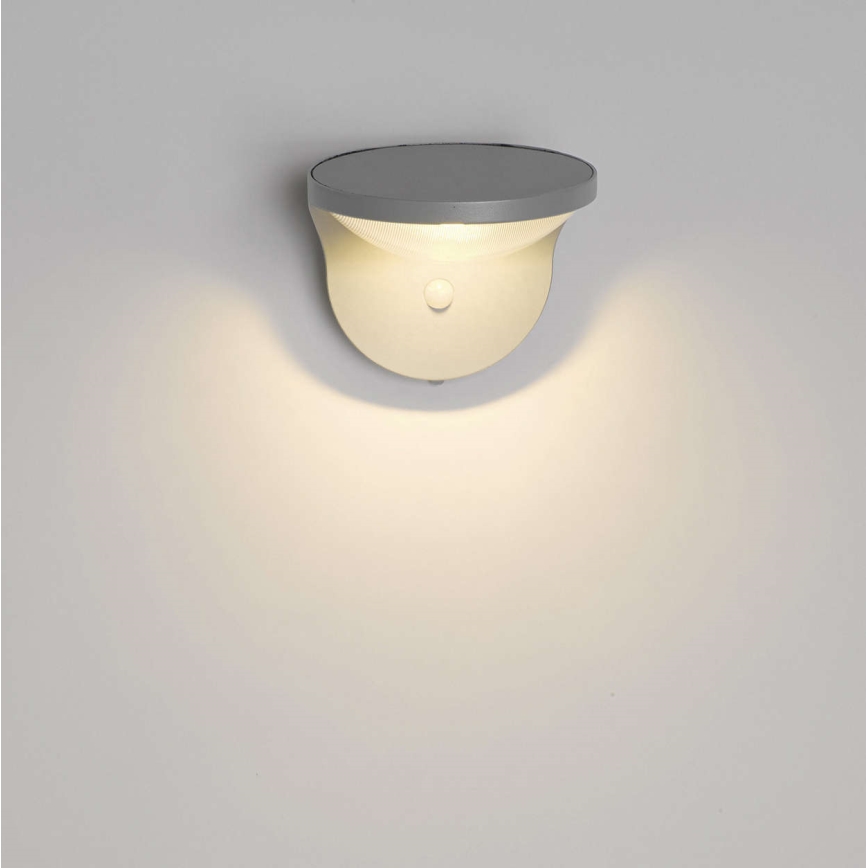 Philips 17808/87/16 - Lámpara solar LED con sensor de movimiento y crepúsculo MYGARDEN DUSK 1xLED/1W/3,7V 2200 mAh IP44