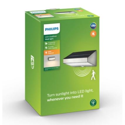 Philips 17811/47/16 - Iluminación LED solar con sensor MYGARDEN GREENHOUSE LED/15W IP44