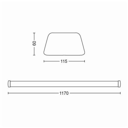 Philips - LED Iluminación cocina LED/50W/230V 4000K