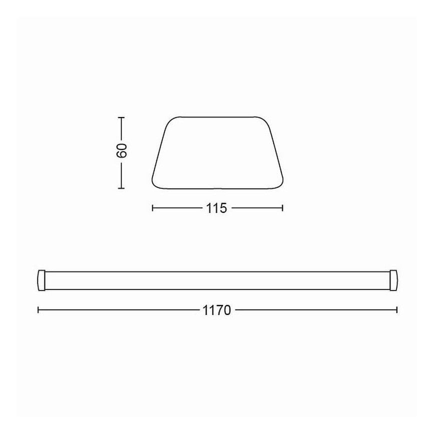 Philips - LED Iluminación cocina LED/50W/230V 4000K
