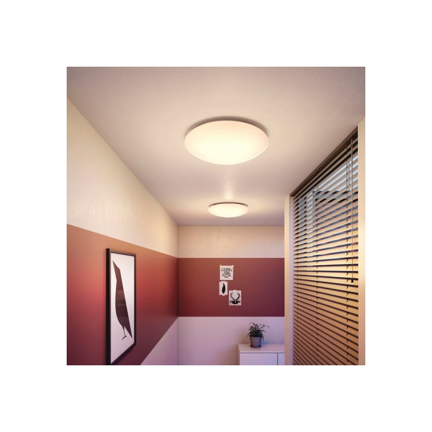 Philips 31801/31/EO - Plafón LED MYLIVING SUEDE LED/9,6W/230V