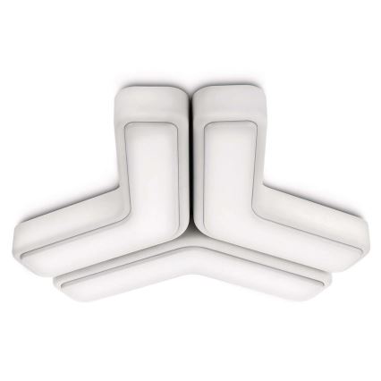 Philips 33100/31/16 - Aplique MYLIVING PLAYFUL 2x2G7/11W blanco