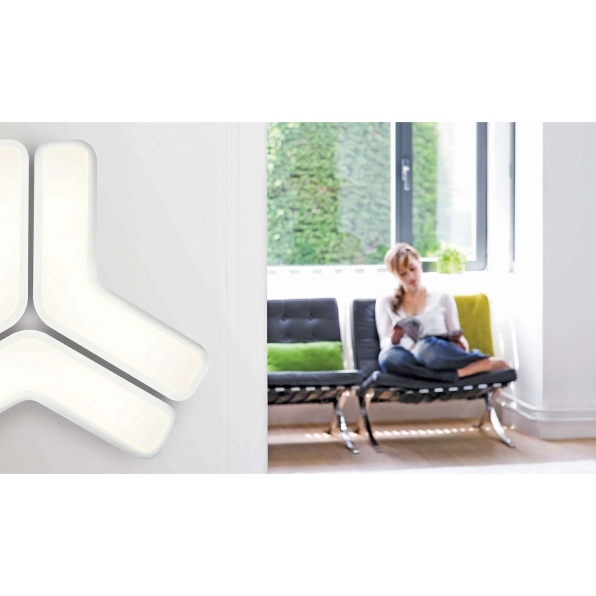 Philips 33100/31/16 - Aplique MYLIVING PLAYFUL 2x2G7/11W blanco
