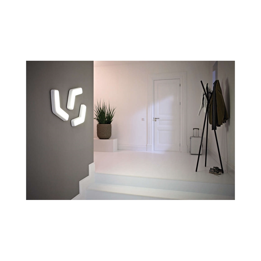 Philips 33100/31/16 - Aplique MYLIVING PLAYFUL 2x2G7/11W blanco