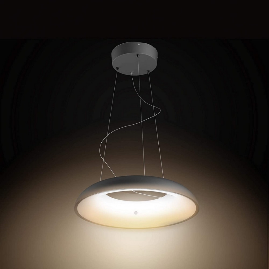 Philips - Lámpara colgante LED regulable en cable Hue AMAZE LED/39W/230V + mando a distancia